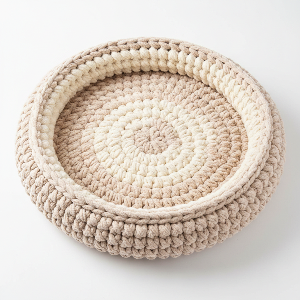 Crochet Pet Bed