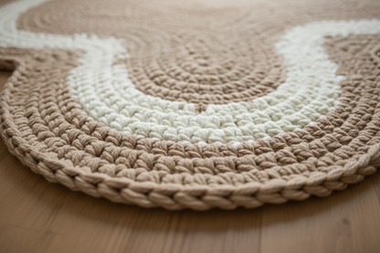 Crochet Rug Close Up