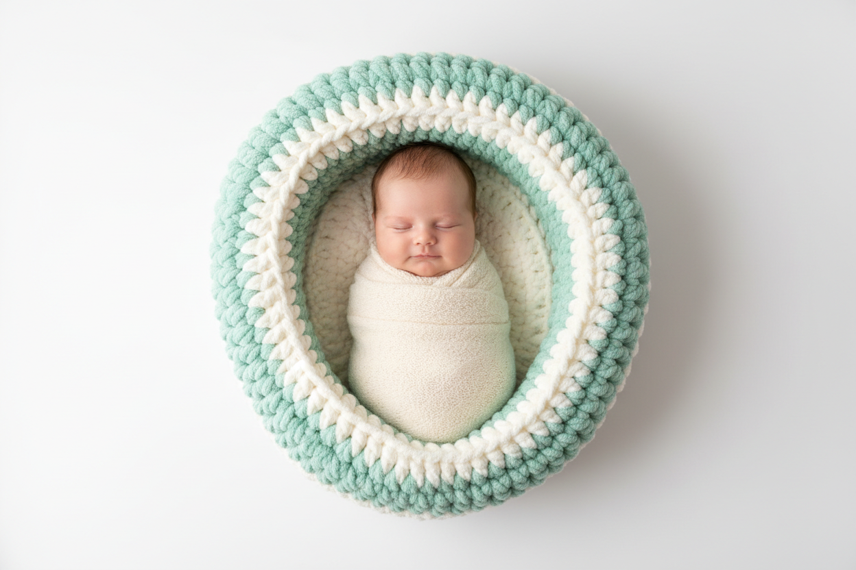 Sela Chunky Bébé - Menthe