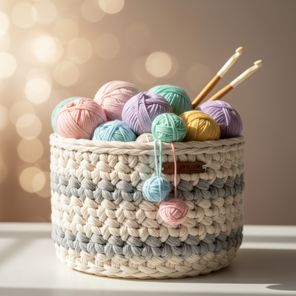 Yarn Basket Close-up